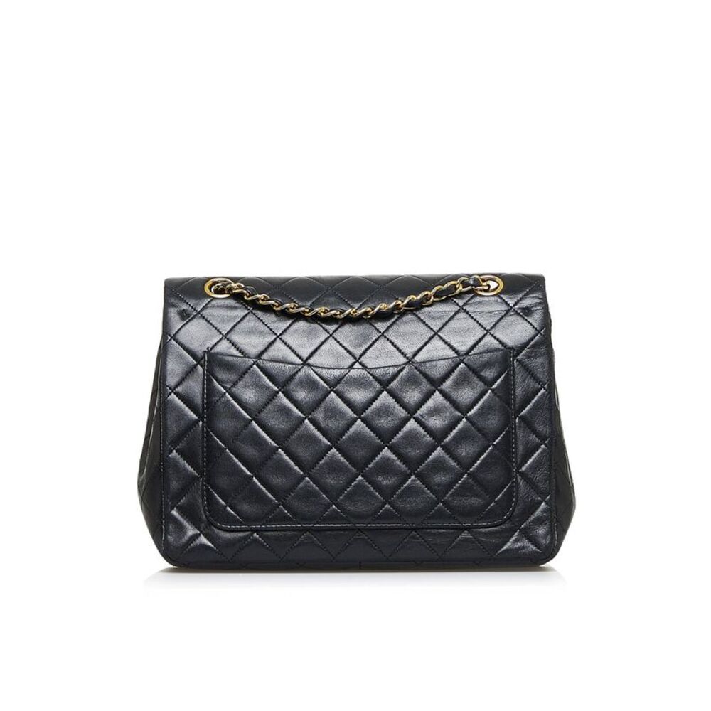Pre Loved Chanel Medium Tall Classic Lambskin Double Flap - Picture 3 of 8